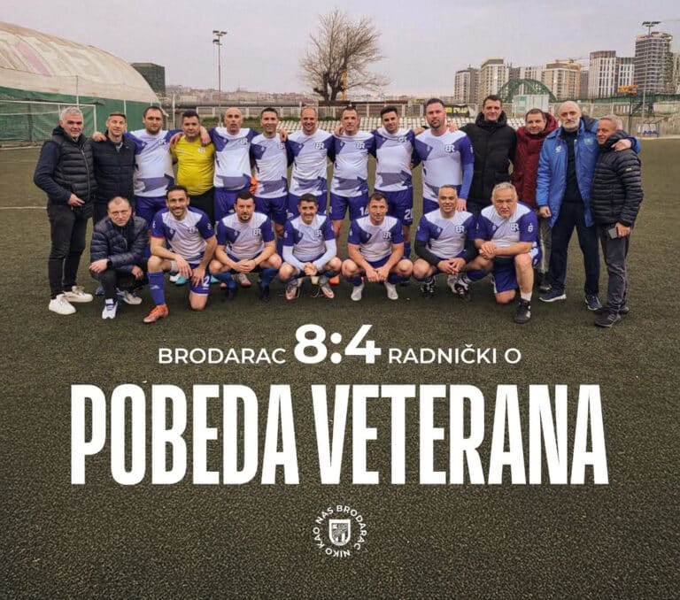Pobeda veterana Brodarca